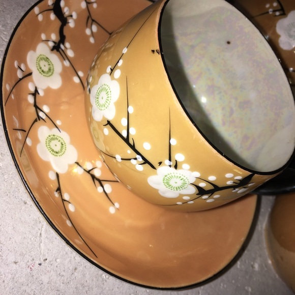 Tashiro Shoten Lusterware Tea Set Japan - Picture 3 of 16